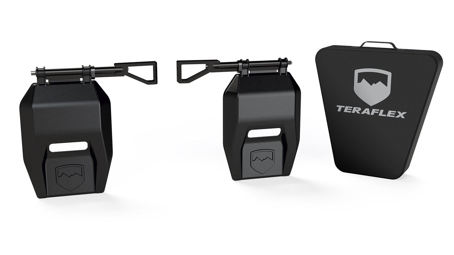 Teraflex 4808600 Transit Mud Flap Kit for 18-22 Jeep Wrangler JL