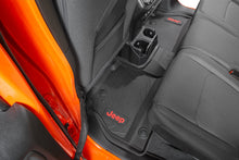 Mopar 82216629AB  All Weather Floor Liners with Red Logo for 20+ Jeep Gladiator JT