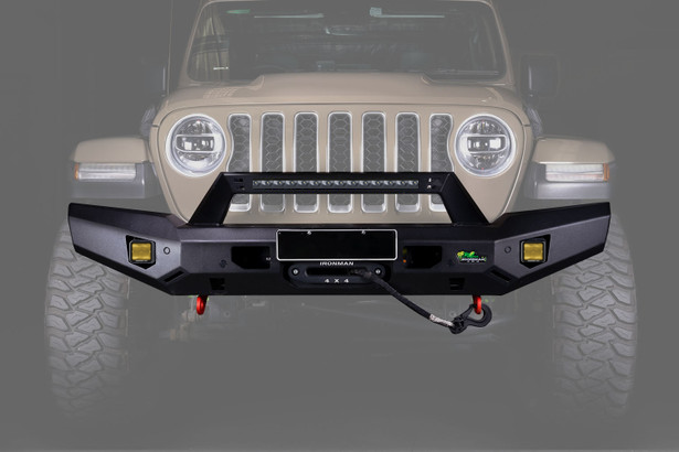 Ironman 4x4 - Raid Series Front Bumper - JL Wrangler / JT Gladiator and JK Wrangler 2007+