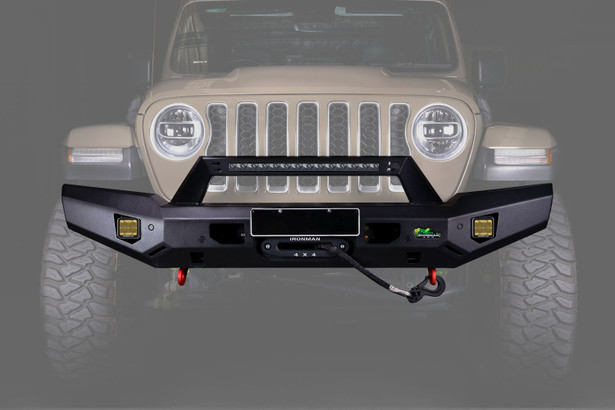 Ironman 4x4 - Raid Series Front Bumper - JL Wrangler / JT Gladiator and JK Wrangler 2007+