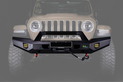 Ironman 4x4 - Raid Series Front Bumper - JL Wrangler / JT Gladiator and JK Wrangler 2007+