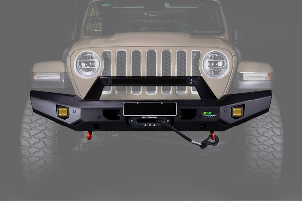 Ironman 4x4 - Raid Series Front Bumper - JL Wrangler / JT Gladiator and JK Wrangler 2007+