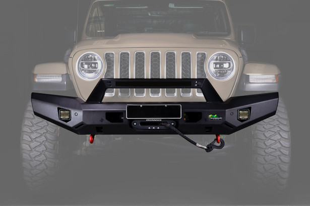 Ironman 4x4 - Raid Series Front Bumper - JL Wrangler / JT Gladiator and JK Wrangler 2007+