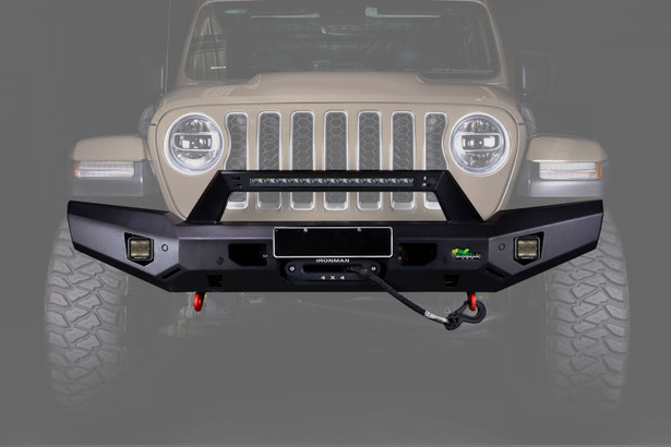 Ironman 4x4 - Raid Series Front Bumper - JL Wrangler / JT Gladiator and JK Wrangler 2007+