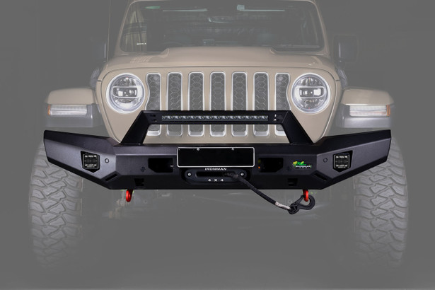 Ironman 4x4 - Raid Series Front Bumper - JL Wrangler / JT Gladiator and JK Wrangler 2007+