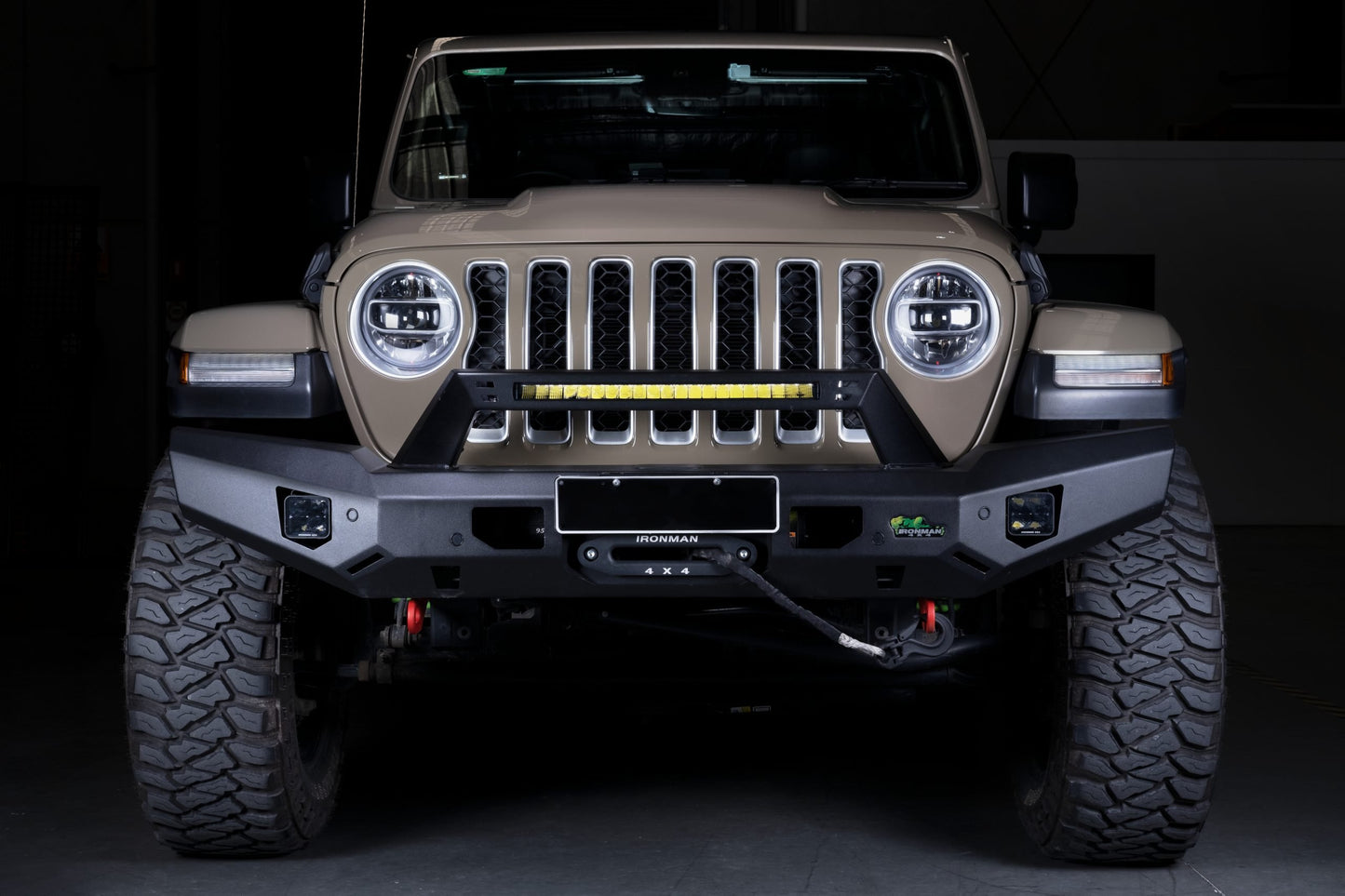 Ironman 4x4 - Raid Series Front Bumper - JL Wrangler / JT Gladiator and JK Wrangler 2007+