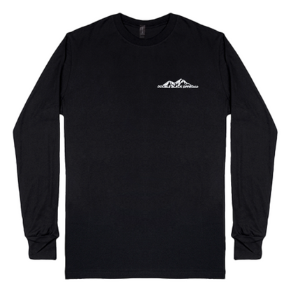 Double Black Offroad Long Sleeve Black T Shirt
