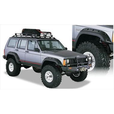 Bushwacker Cut-Out Style Fender Flares XJ 10911-07
