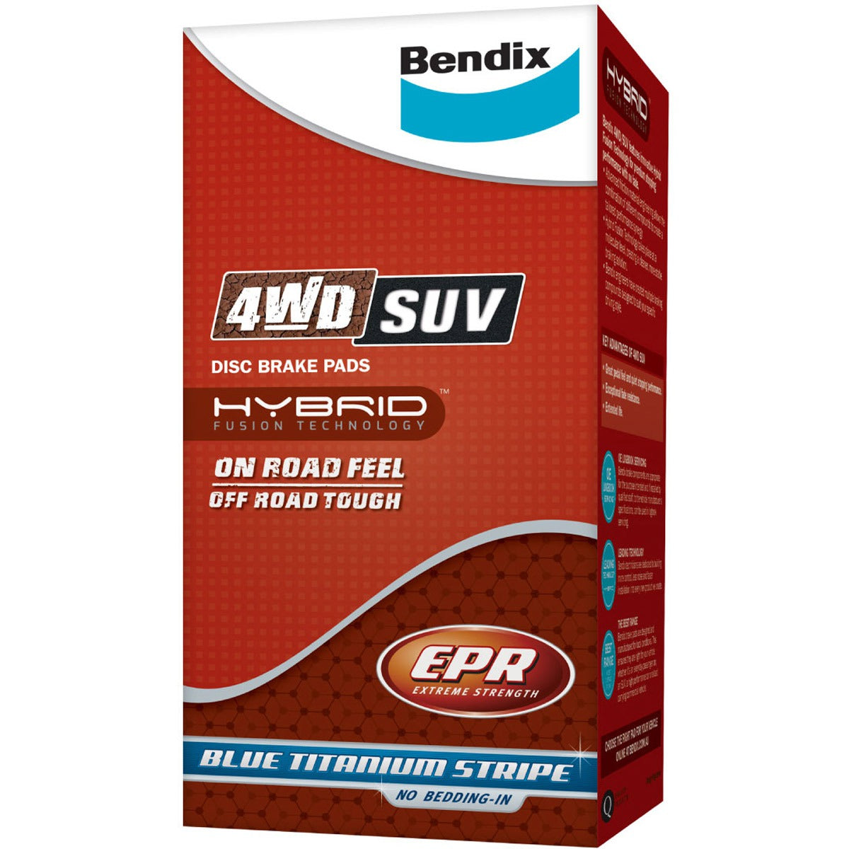 Bendix Front Brake Pad JK Wrangler 2007- 2019