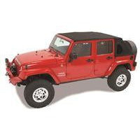 Bestop - JK 4 DR Trektop NX Black Twill with Tinted Windows