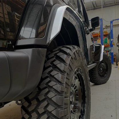 DBOR - 2" Fender Extensions For JL Wrangler (AUS/EU SPEC) 2019 - 2023