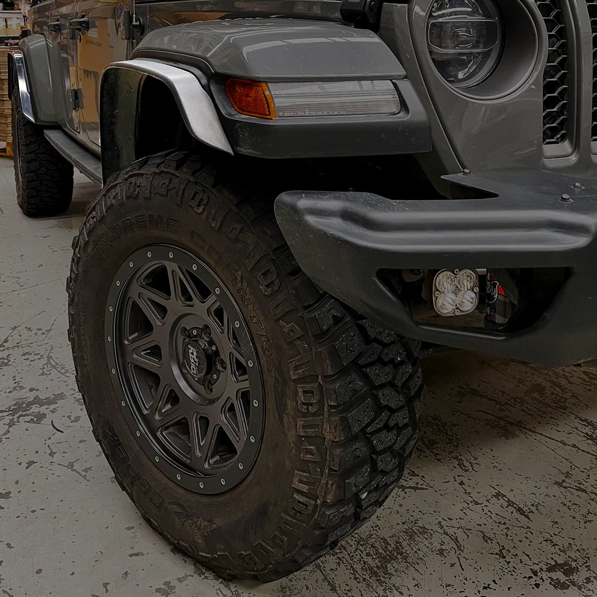 DBOR - 2" Fender Extensions for JT Gladiator 2020+  (AUS/EU SPEC) and/or Max Tow Fender pack US market