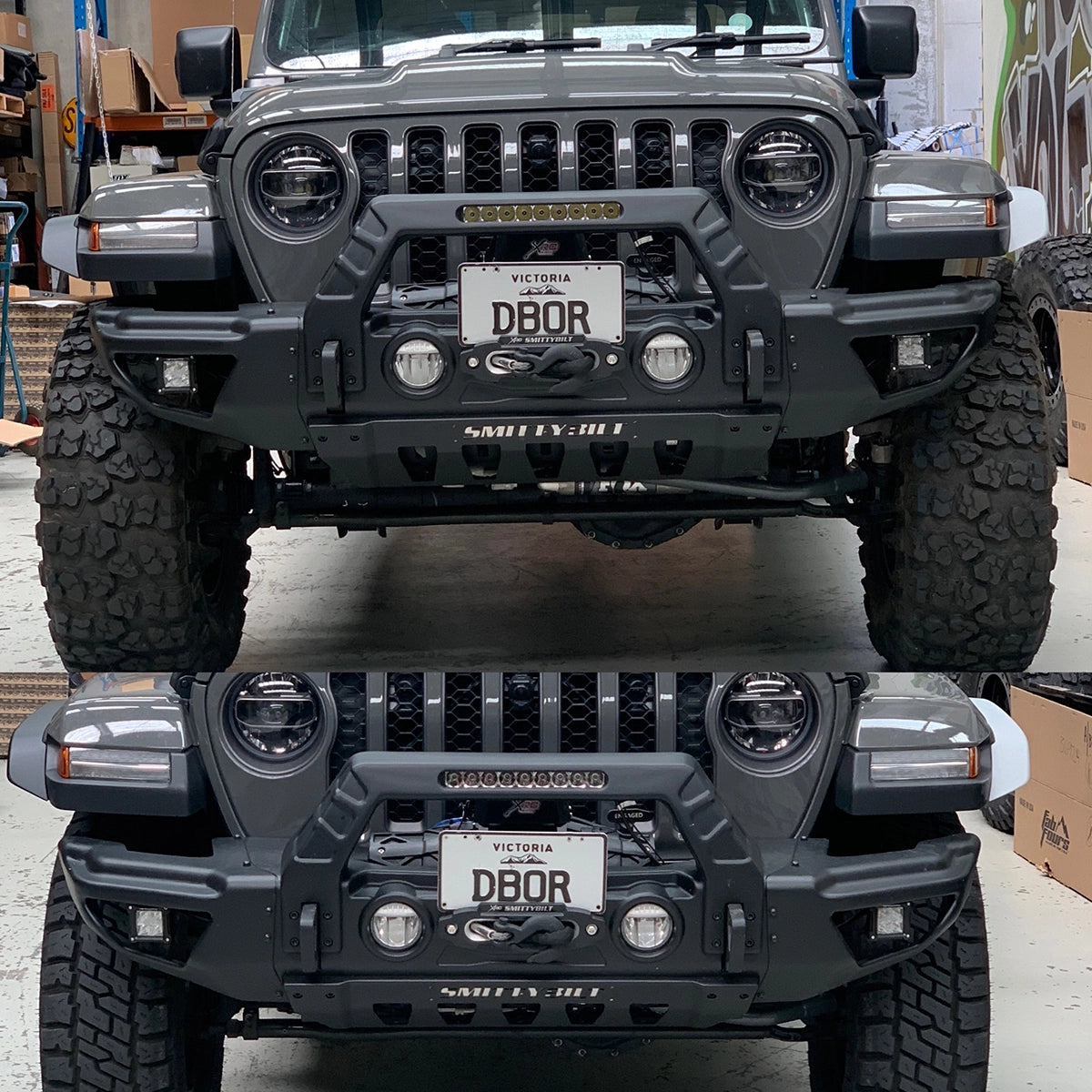 DBOR - 2.5" Fender Extensions For JT Gladiator with Max Tow fenders or (AUS/EU SPEC)