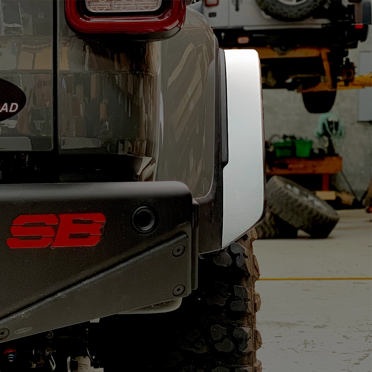 DBOR - 2.5" Fender Extensions For JT Gladiator with Max Tow fenders or (AUS/EU SPEC)