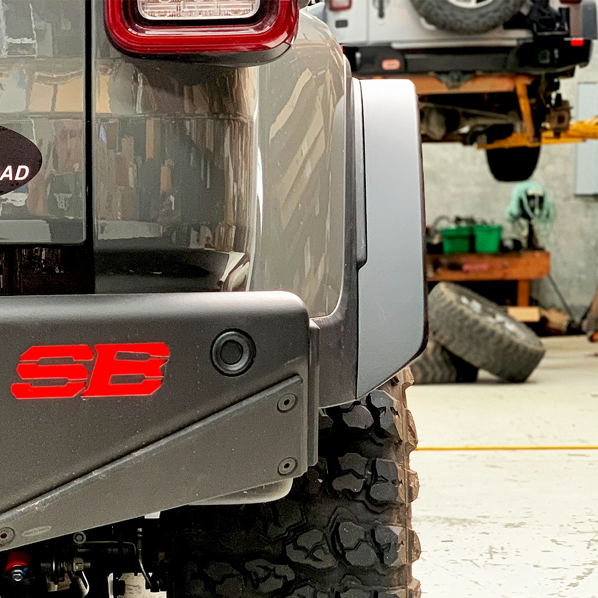 DBOR - 2.5" Fender Extensions For JT Gladiator with Max Tow fenders or (AUS/EU SPEC)