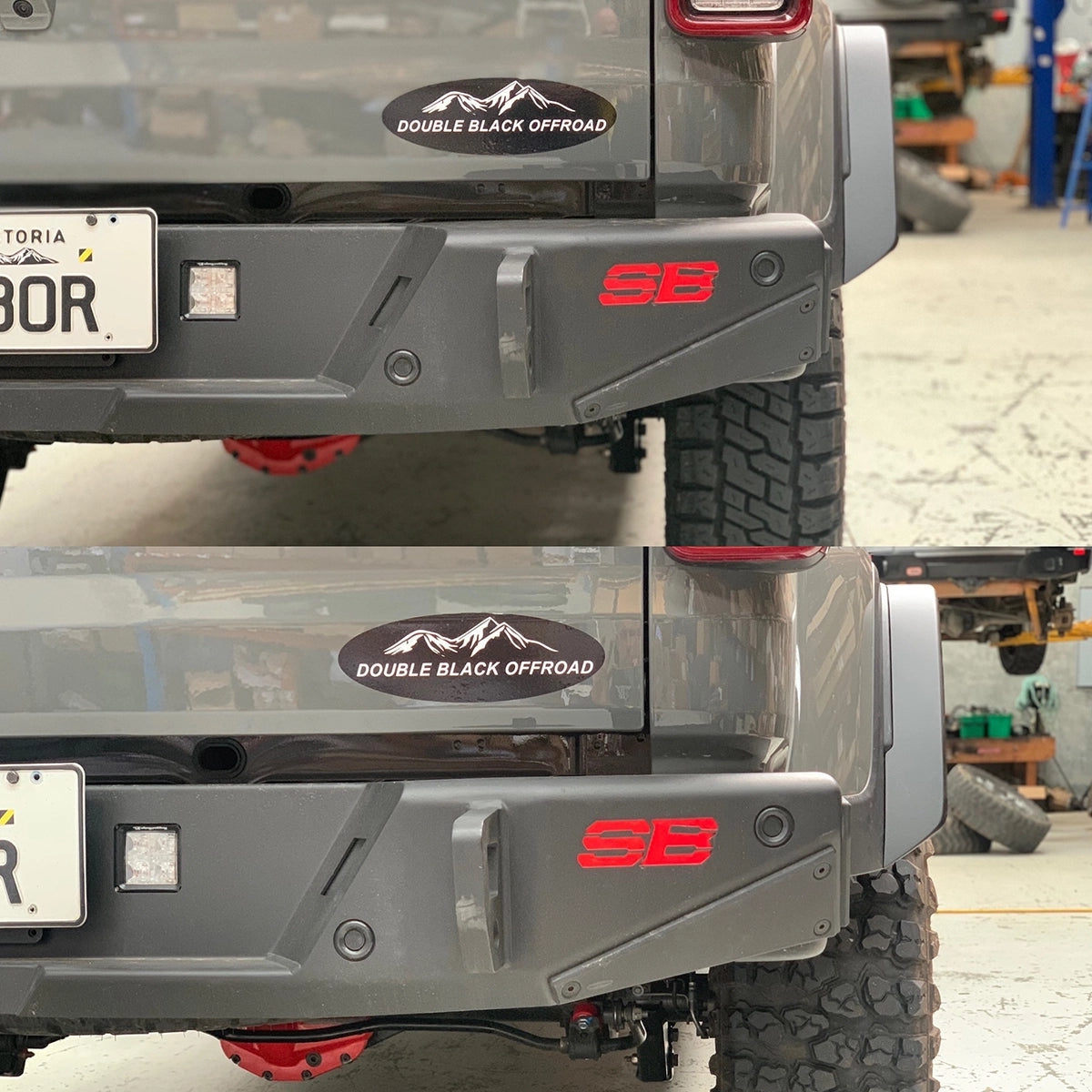 DBOR - 2.5" Fender Extensions For JT Gladiator with Max Tow fenders or (AUS/EU SPEC)