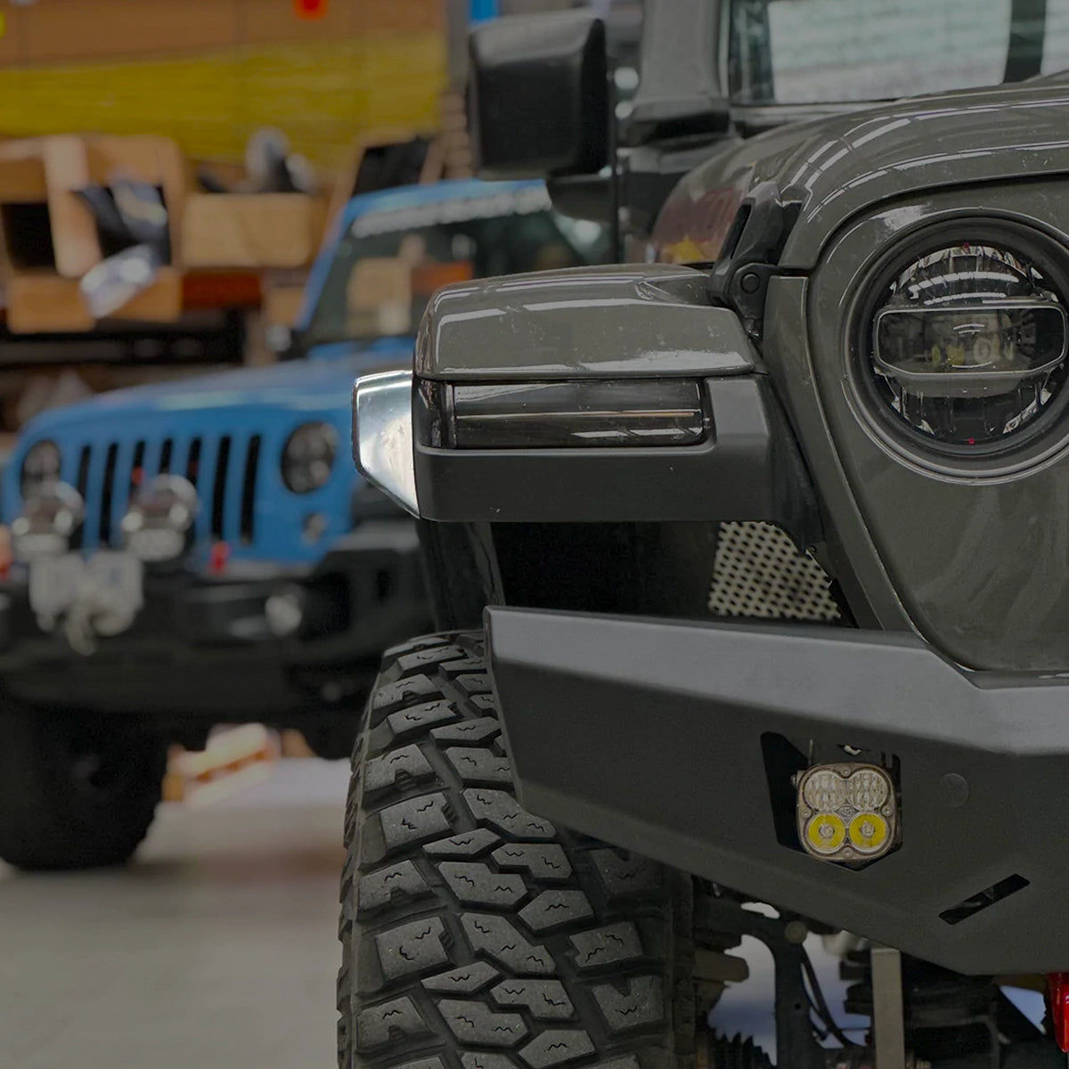 DBOR - US SPEC 2" EXTENDED FENDERS JT GLADIATOR For Rubicon/Mojave 2020+