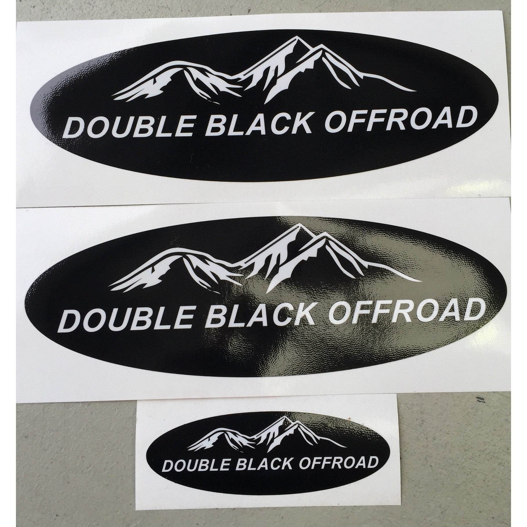 DBOR Sticker Kit - Double Black Offroad