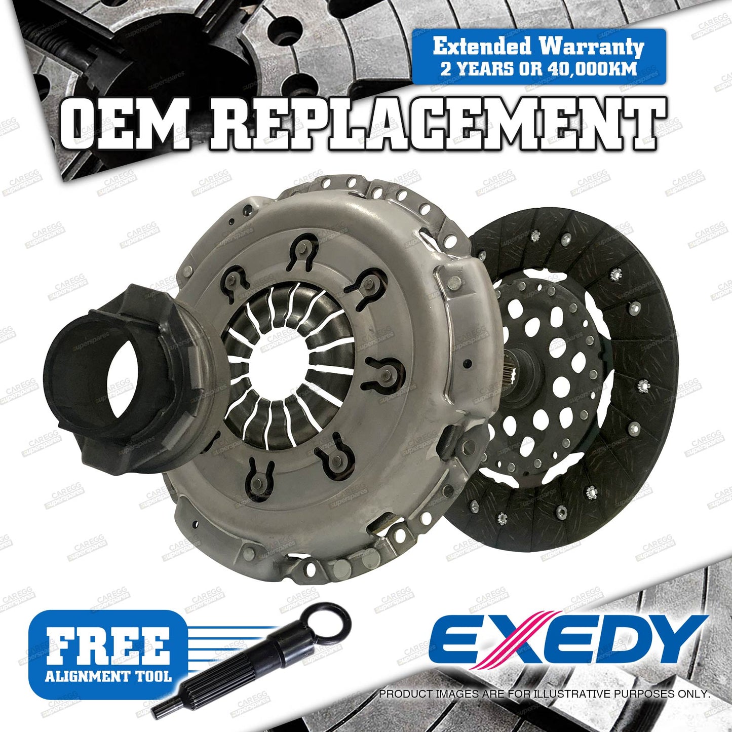 Exedy Clutch Kit For JEEP WRANGLER JK JEK-8279 Convertible 3.8L