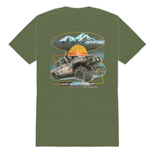 Double Black Offroad Military Green T Shirt