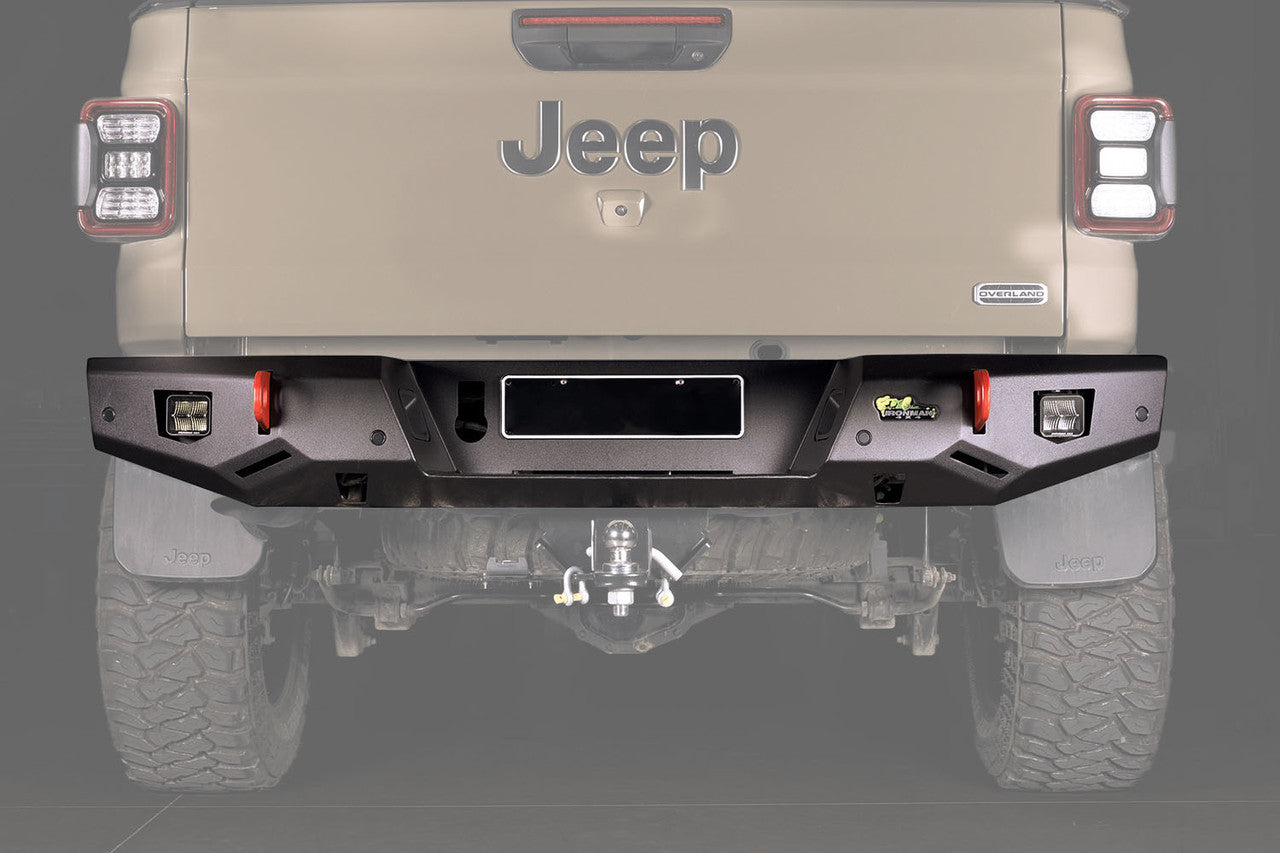Ironman 4x4 - Raid Series Rear Bumper - JT Gladiator RTB077JT - Double ...