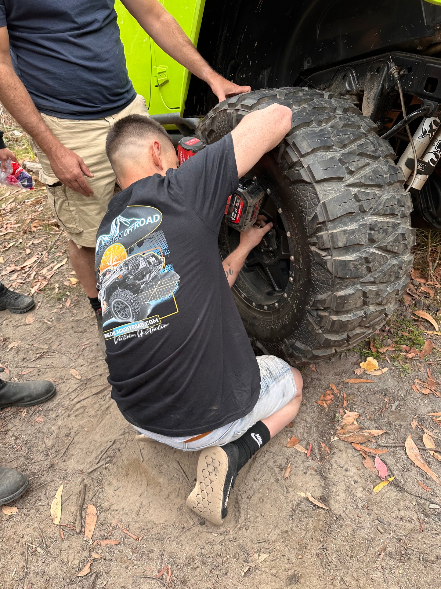 Double Black Offroad Black T Shirt