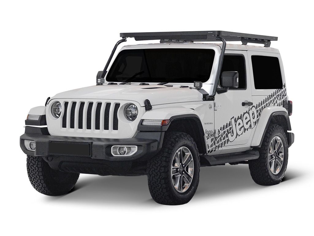 FRONT RUNNER JEEP WRANGLER JL 2 DOOR (2018-CURRENT) EXTREME ROOF RACK KIT  KRJW005T