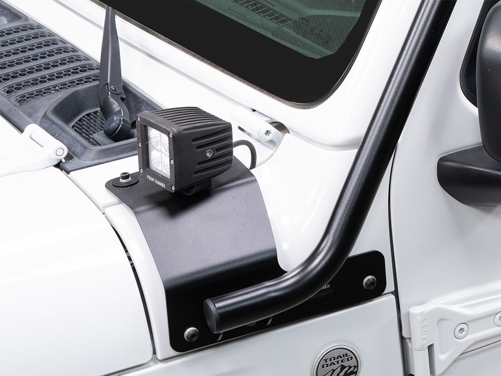 FRONT RUNNER JEEP WRANGLER JL 2 DOOR (2018-CURRENT) EXTREME ROOF RACK KIT  KRJW005T