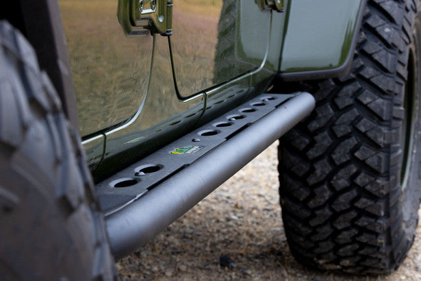 Ironman 4x4 - Raid Series Heavy Duty Side Sliders - 4 Door JL Wrangler SS077JL