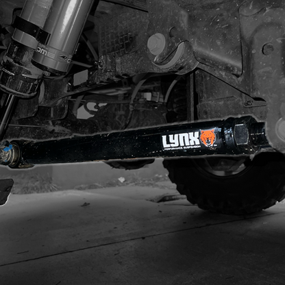 Lynx Rear Adjustable Upper Control Arms for 07-23+ Jeep Wrangler JK & JL