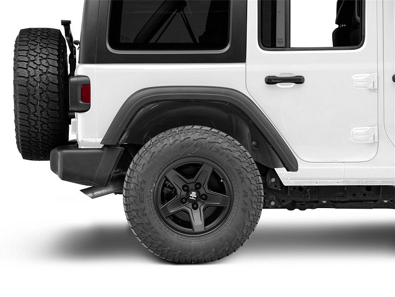 MP Concepts High Clearance Fender Flares; Rear JL Wrangler HG-JL-HFF-Rear