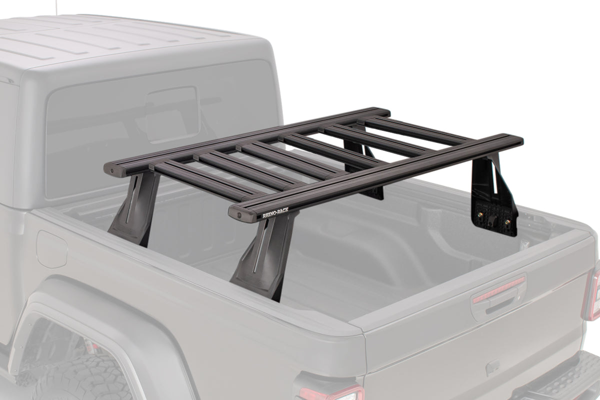 Rhino Rack RECONN-DECK 2 BAR UTE TUB SYSTEM WITH 6 NS BARS For JT Gladiator to suit Trail Rail System Only