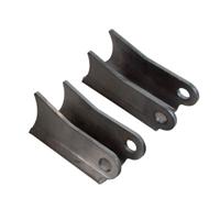 Synergy Jeep JK Front Dana 44 Axle HD Lower Shock Mounts, 3.0" OD Tube 8009-03