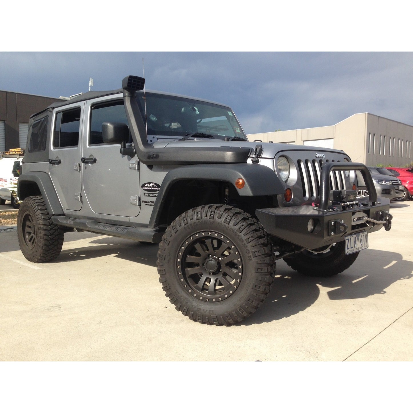 Pro Comp Series 7036 - Flat Black Alloy Wheel