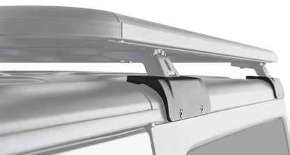 Rhino Rack VORTEX RCL BLACK 2 BAR RHINO-RACK BACKBONE ROOF RACK JK Wrangler 2 Door 2007 to 2018 JC-01320