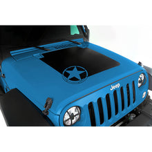 Rugged Ridge 12300.15 Vinyl Star Hood Black Out for 07-18 Jeep Wrangler JK