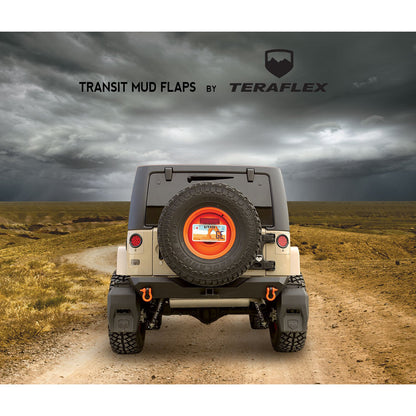Teraflex - JK Wrangler 2 and 4 door Transit Mud Flap Kit 4808500