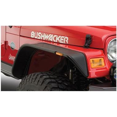 Bushwacker Jeep TJ Flat Style Fender Flare - Set of 4