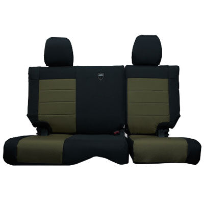 Trek Armor Jeep JK Seat Covers Rear Pair Black JK 2 Door