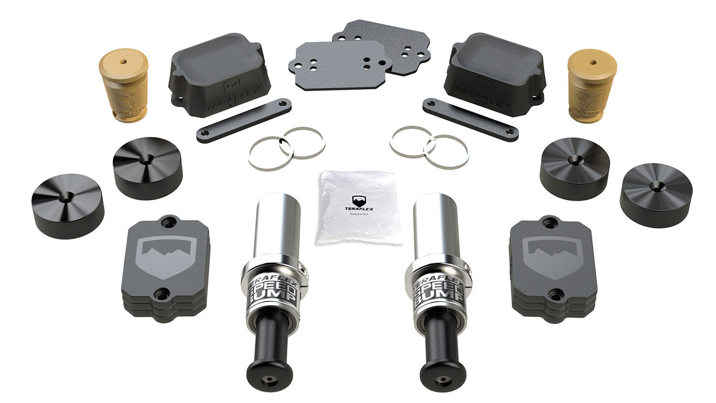 Teraflex 1958352 2” Stroke SpeedBump & Progressive Bump Stop Kit for Jeep Wrangler JL with 2.5-3.5" Lift