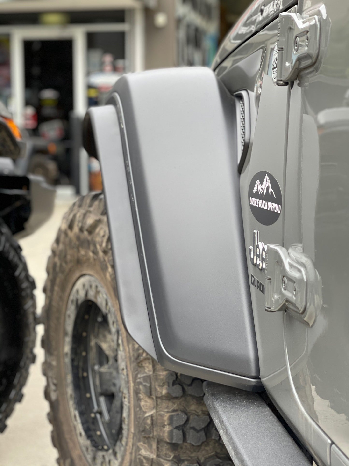 DBOR - US SPEC 2" EXTENDED FENDERS JT GLADIATOR For Rubicon/Mojave 2020+