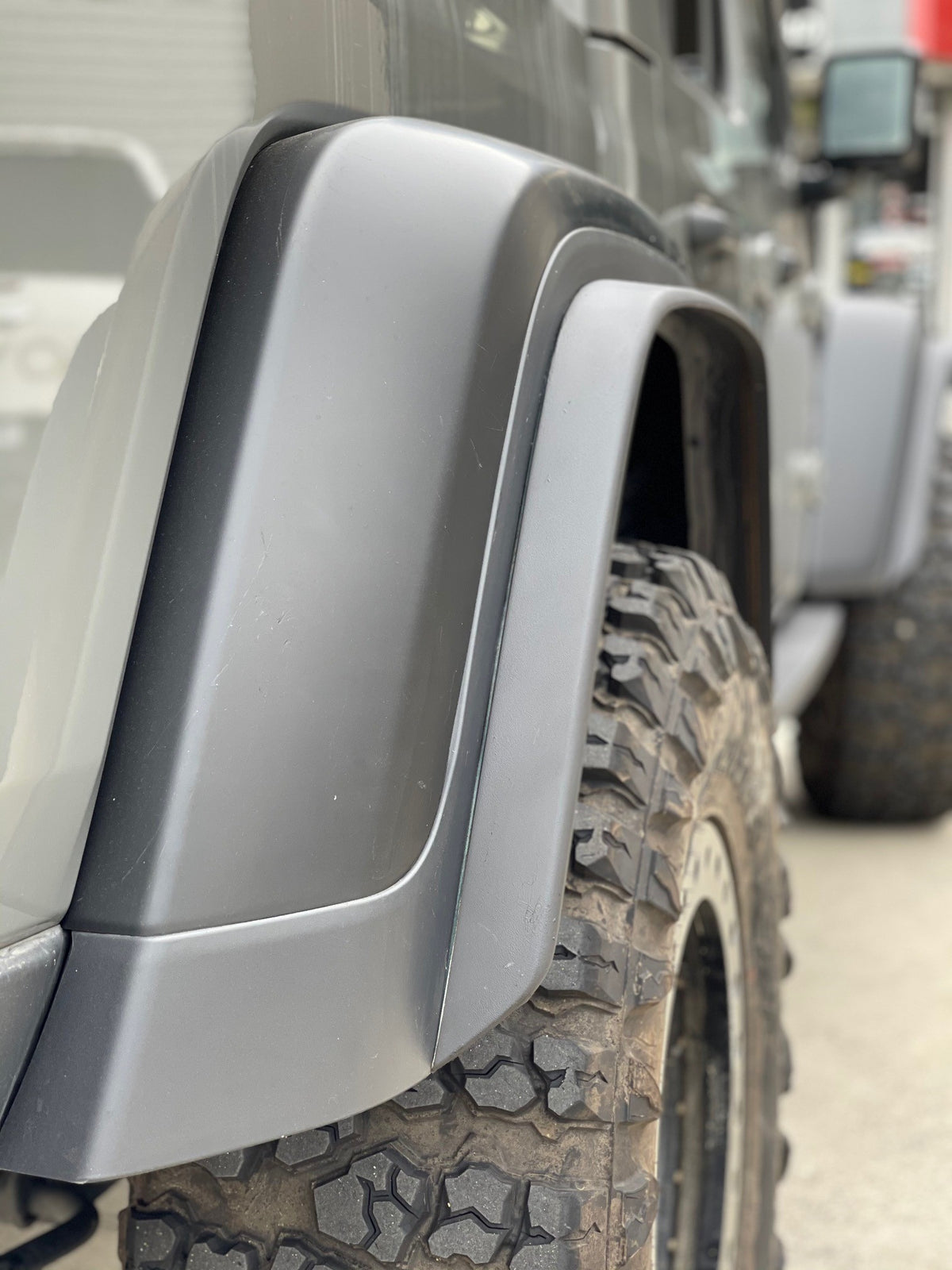 DBOR - US SPEC 2&quot; EXTENDED FENDERS JT GLADIATOR For Rubicon/Mojave