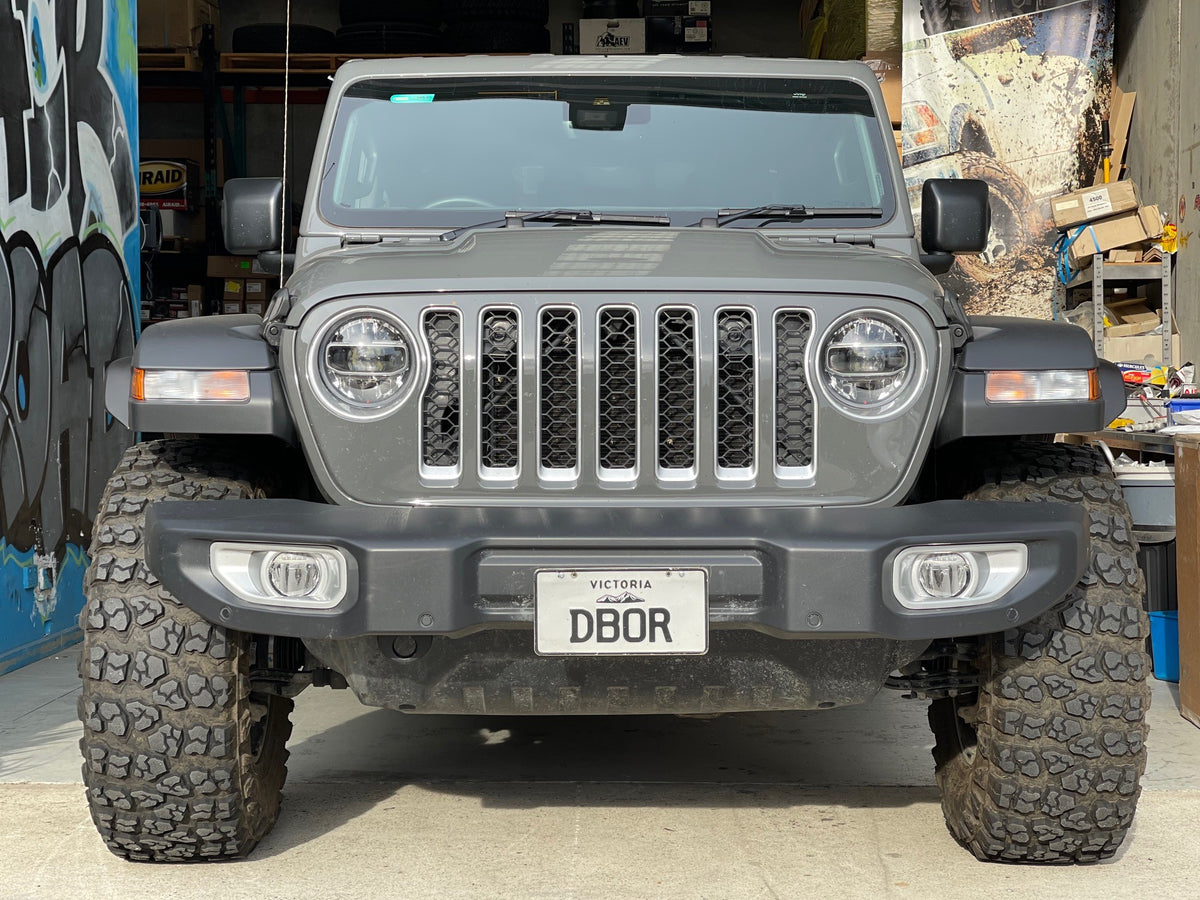 DBOR - US SPEC 2&quot; EXTENDED FENDERS JT GLADIATOR For Rubicon/Mojave