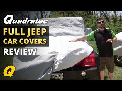 Quadratec Softbond 3-Layer Car Cover for 07-18 Jeep Wrangler JK & JL 2 Door