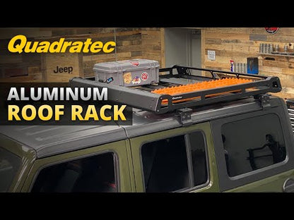 Quadratec Aluminum Roof Rack for 18+ Jeep Wrangler JL & Gladiator JT