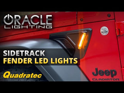 Oracle Lighting 5861-504 Sidetrack Fender LED Lighting System for Jeep Wrangler JL & Gladiator JT
