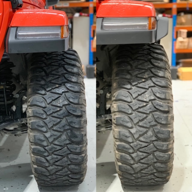 DBOR - 2" Fender Extensions For JL Wrangler (AUS/EU SPEC) 2019 - 2023