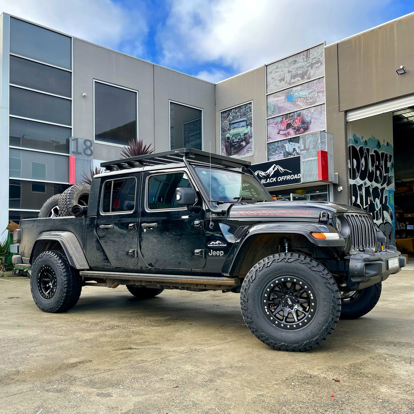 DBOR GLADIATOR JT TOURER PLUS  3" LIFT KIT WITH FOX 2.0 IFP Monotube Shocks