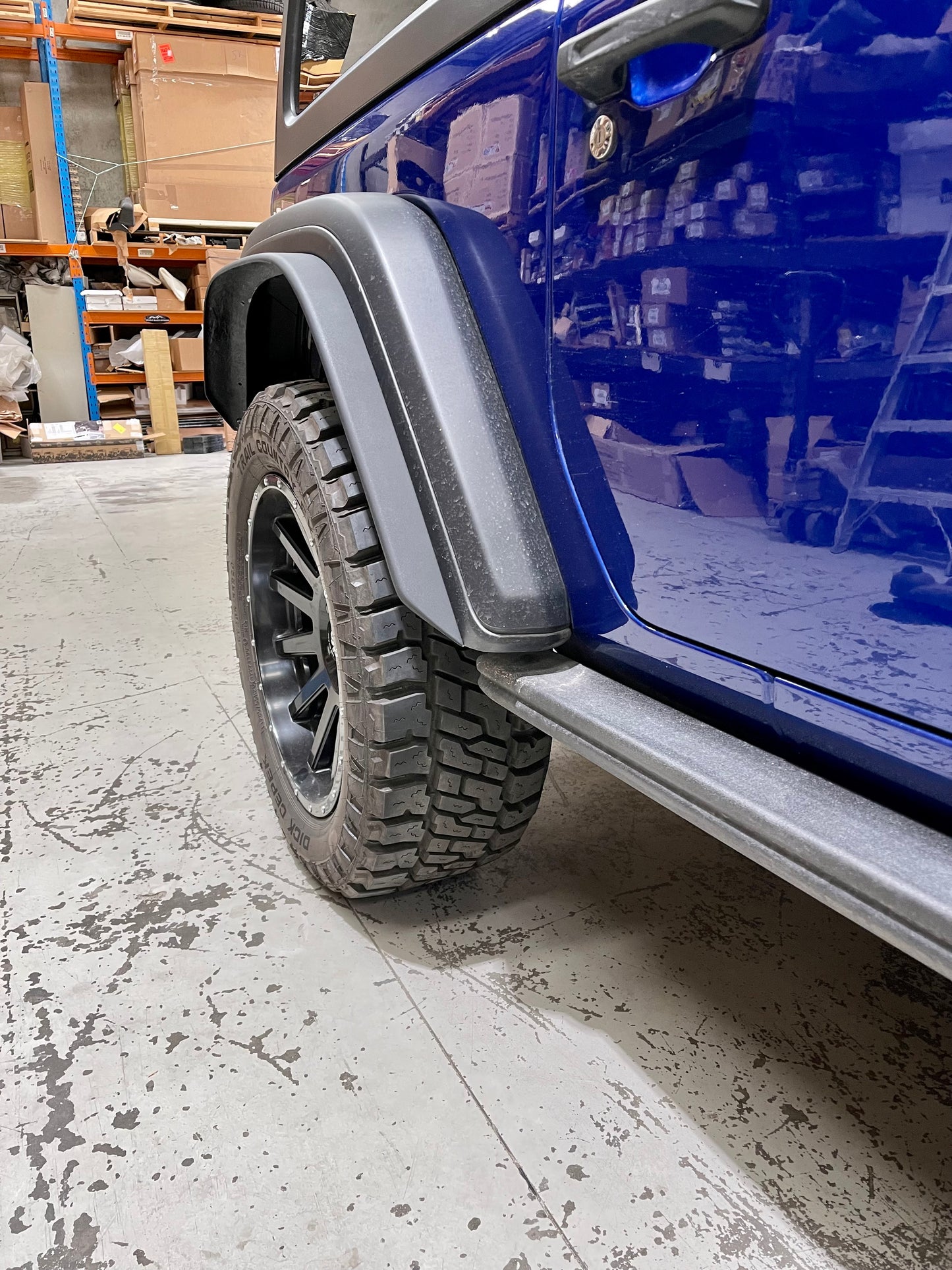 DBOR - JL US Spec North American Wrangler Rubicon Hi Top 2" Extended Fender Kit