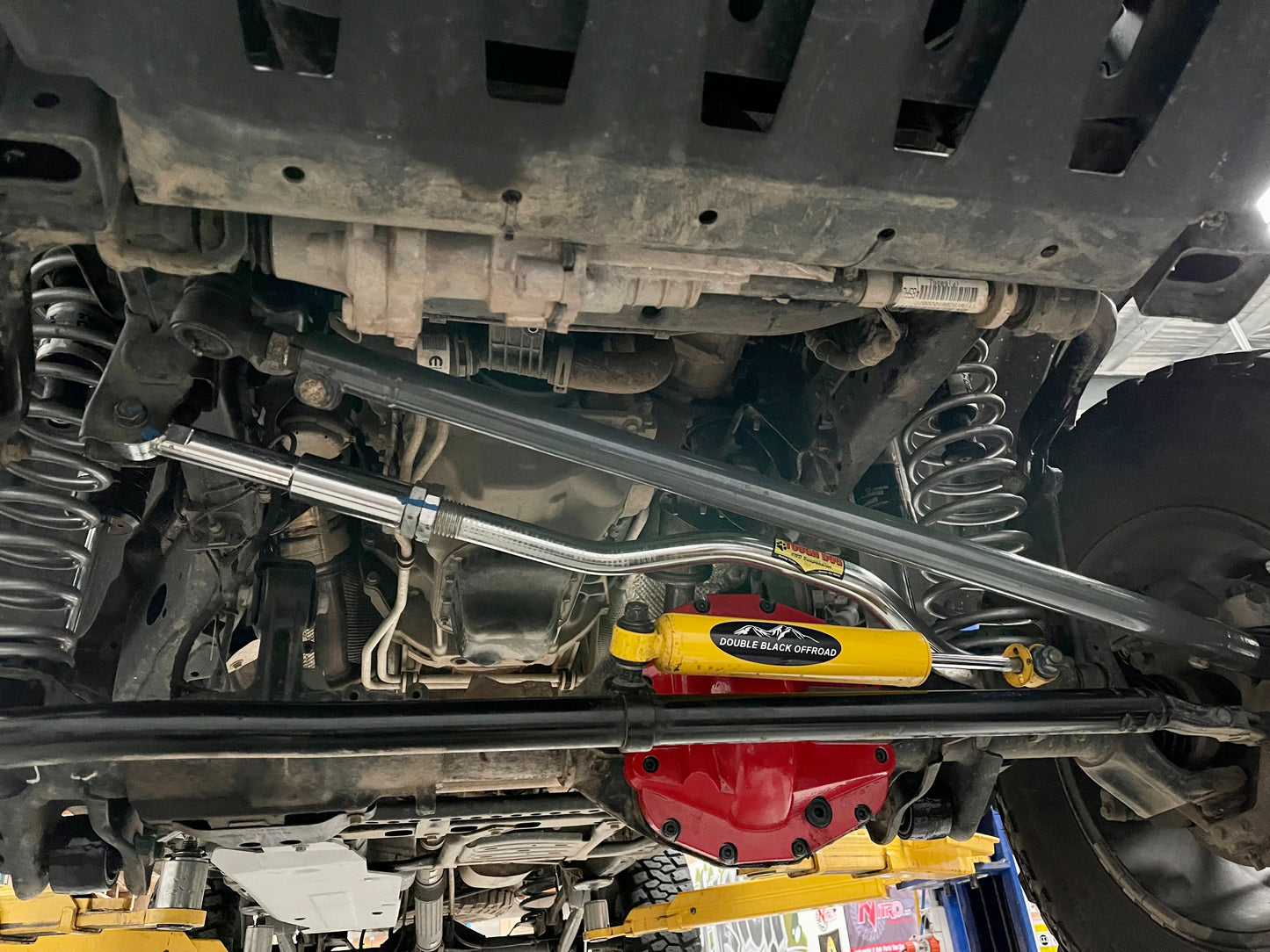 JL Wrangler/JT Gladiator Adjustable Front Track Bar/ Panhard Rod suits up to 6" of lift by Tough Dog/DBOR